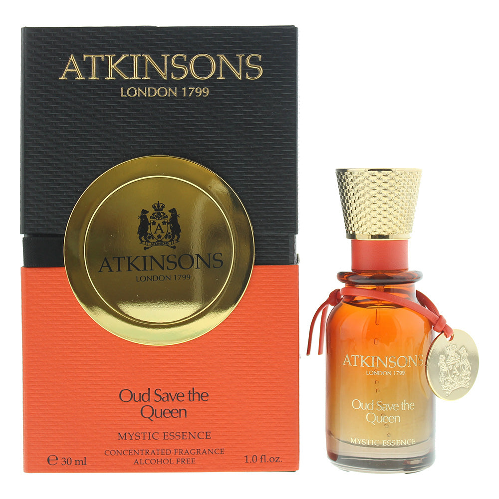Atkinsons Oud Save The Queen Alcohol Free Mystic Essence 30ml