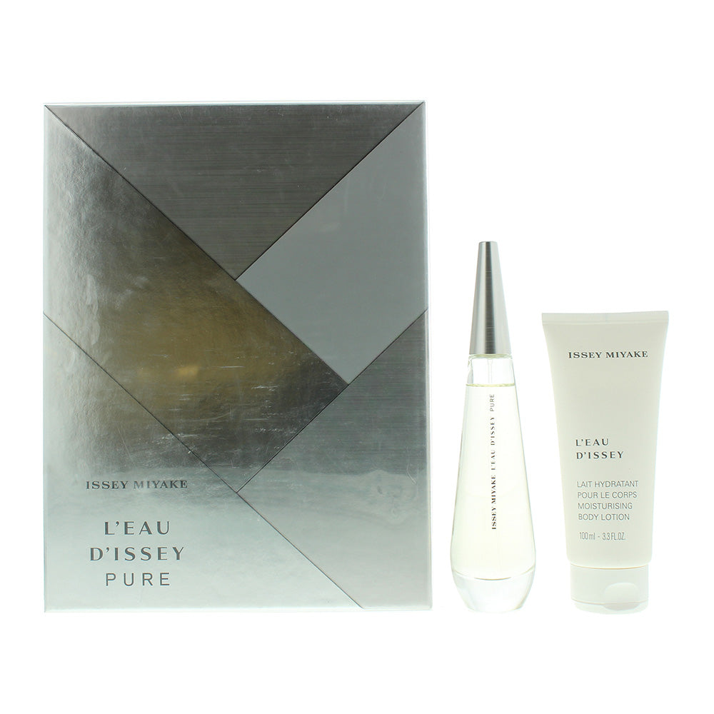 Issey Miyake L'eau D'issey Pure Eau de Toilette 2 Pieces Gift Set