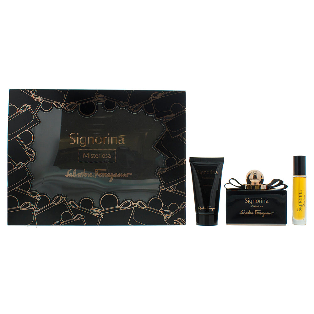 Salvatore Ferragamo Signorina Misteriosa Eau de Parfum 3 Pieces Gift Set