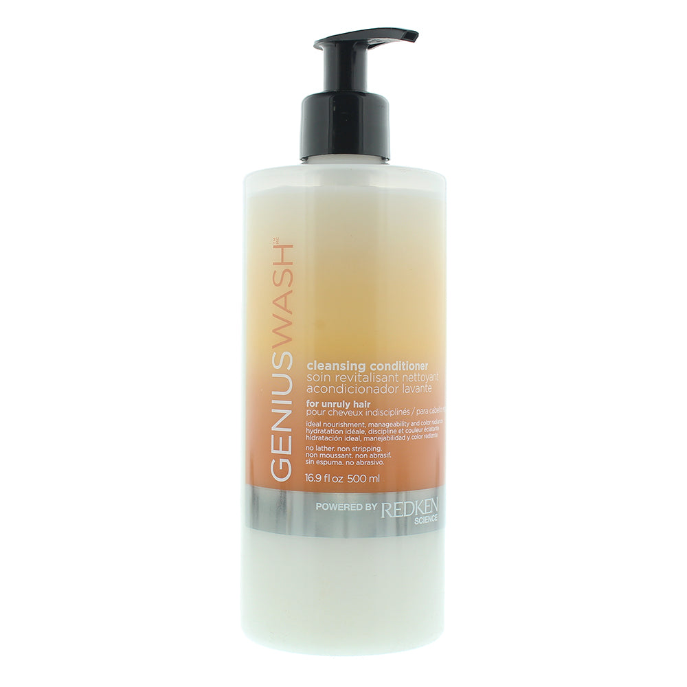 Redken Genius Wash Cleansing For Unruly Hair Conditioner 500ml