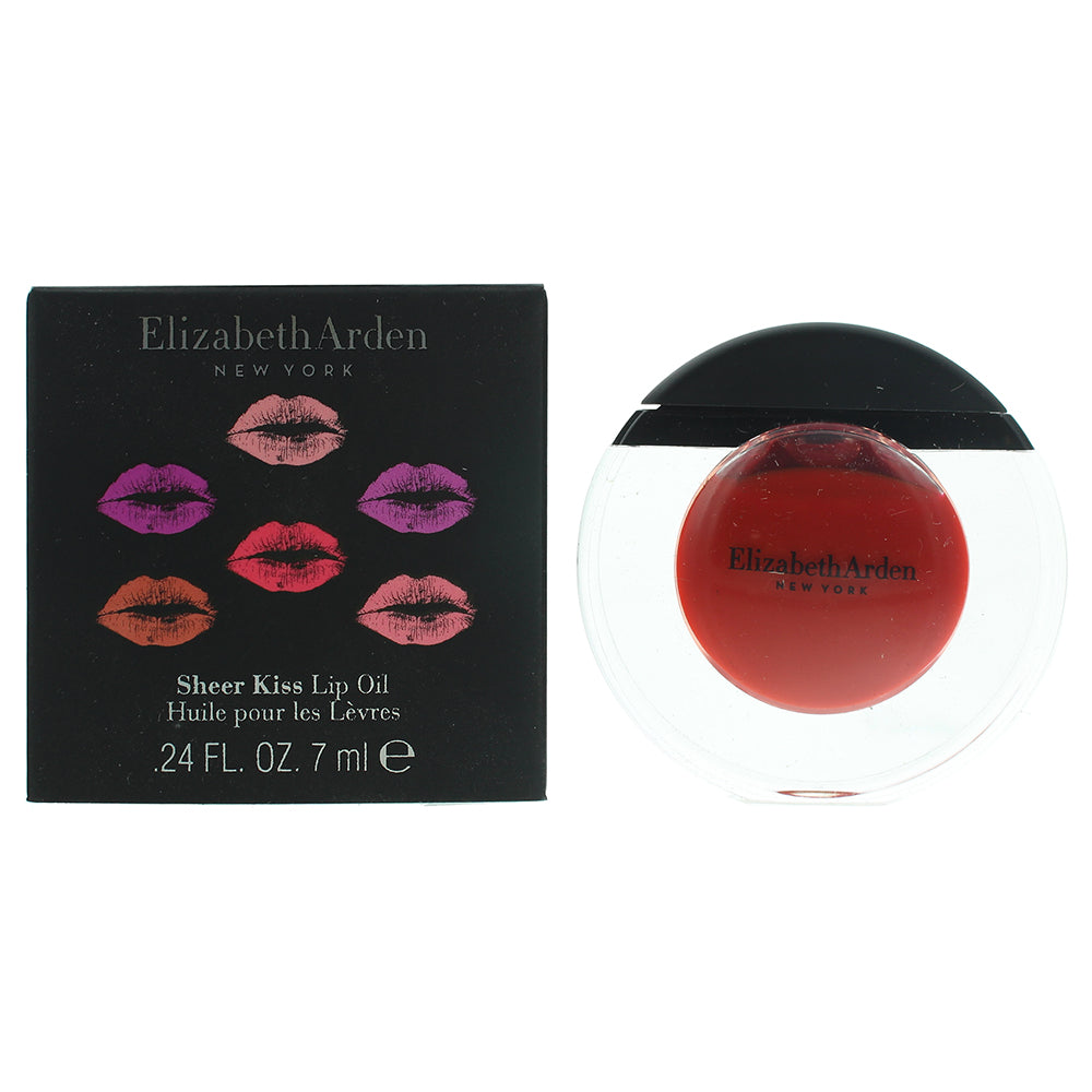 Elizabeth Arden Sheer Kiss 04 Rejuvenating Red Lip Oil 7ml