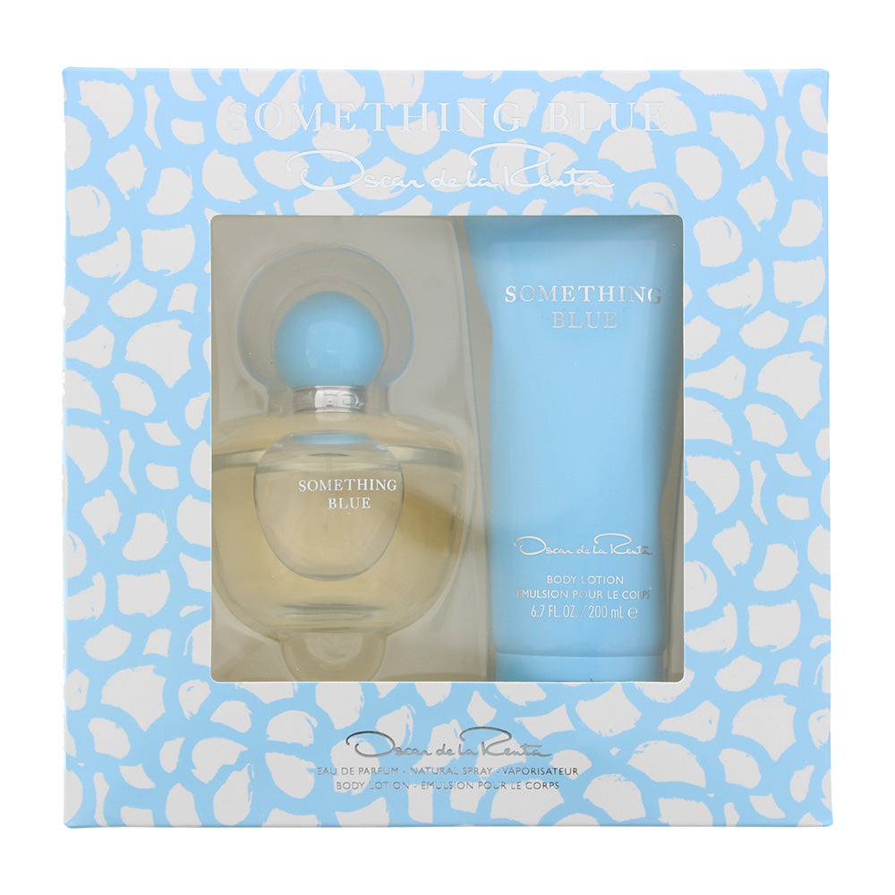 Oscar De La Renta Something Blue Eau de Parfum 2 Pieces Gift Set