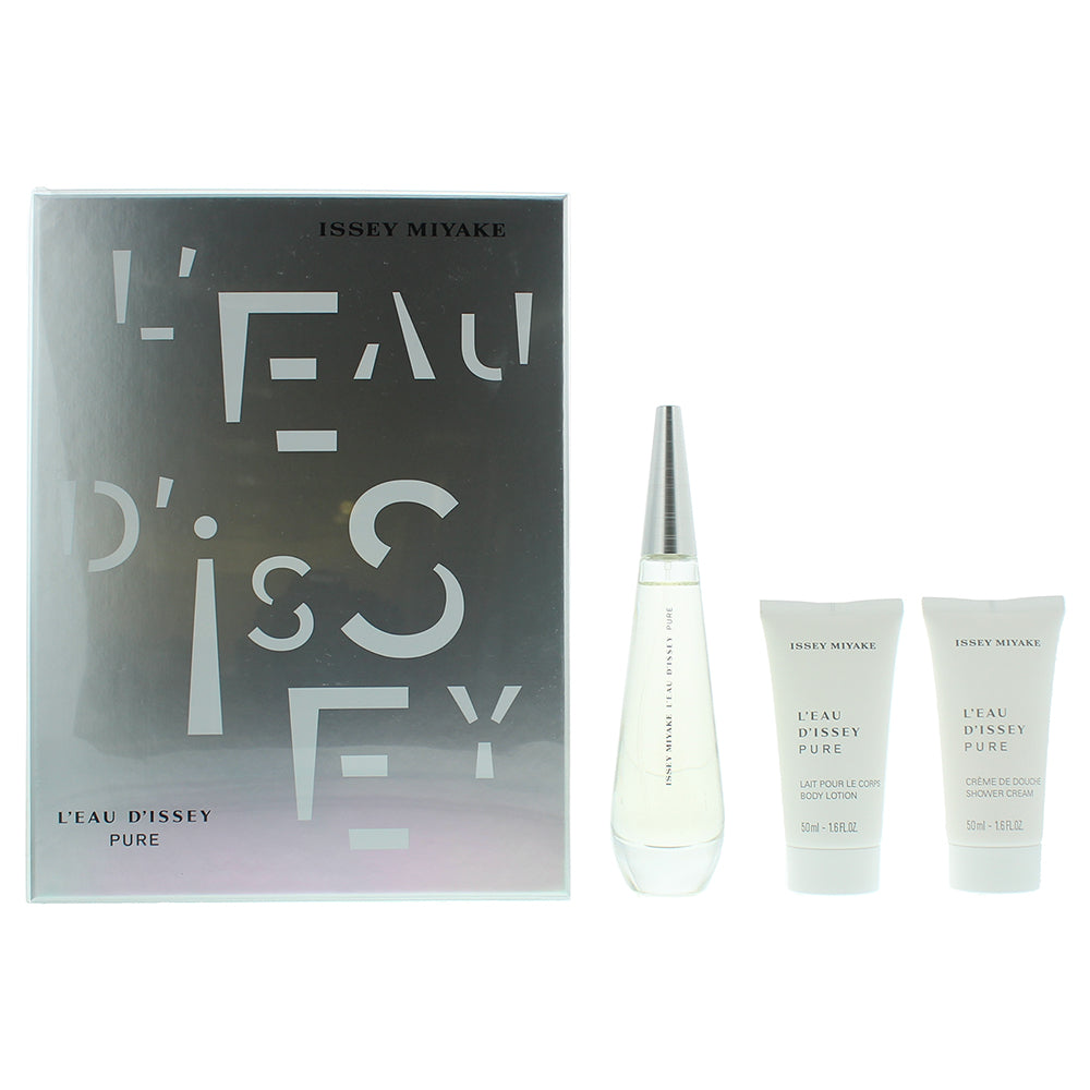 Issey Miyake L'eau D'issey Eau de Toilette 3 Pieces Gift Set