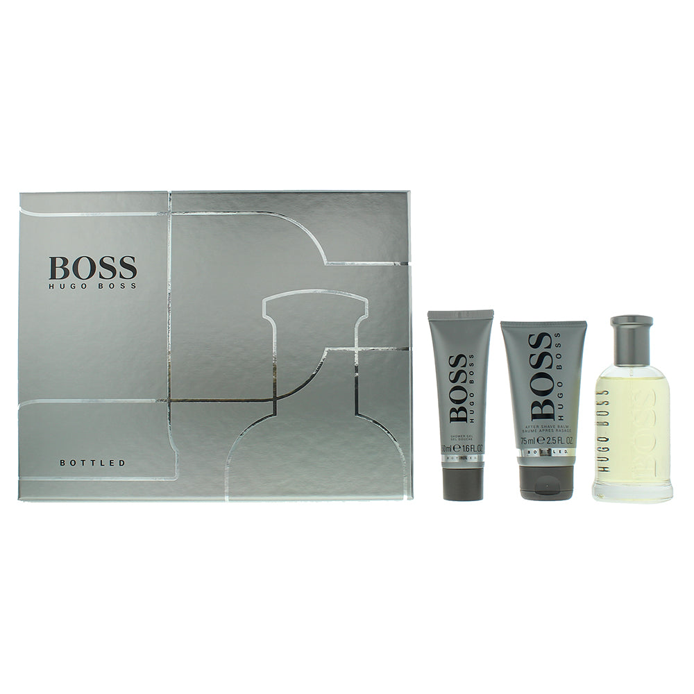 Hugo Boss Bottled Eau de Toilette 3 Pieces Gift Set