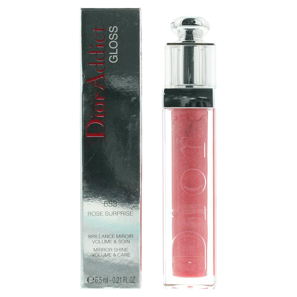 Dior Addict Gloss 653 Rose Suprise Lip Gloss 6.5ml
