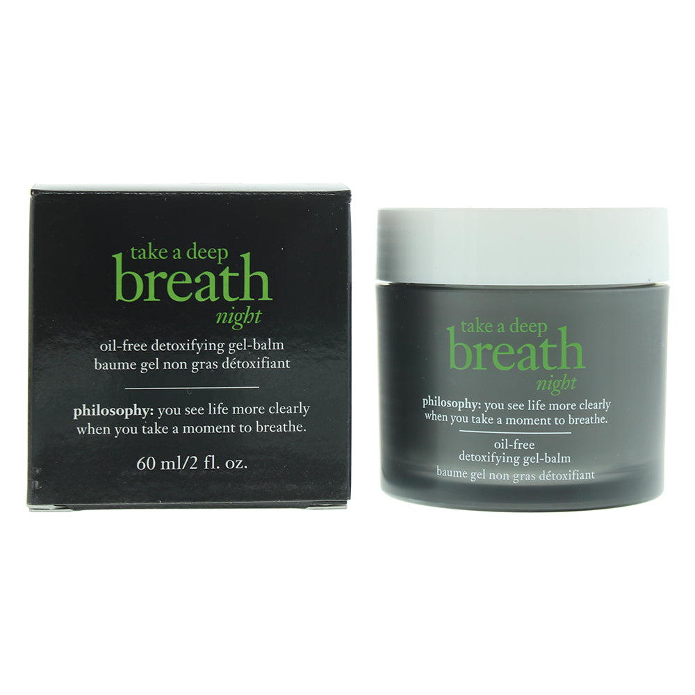 Philosophy Take A Deep Breath Night Oil-Free Detoxifying Gel- Balm 60ml