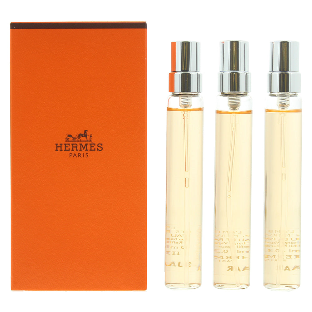 Hermès L'ambre Des Merveilles 3 X  Refill Eau de Parfum 10ml