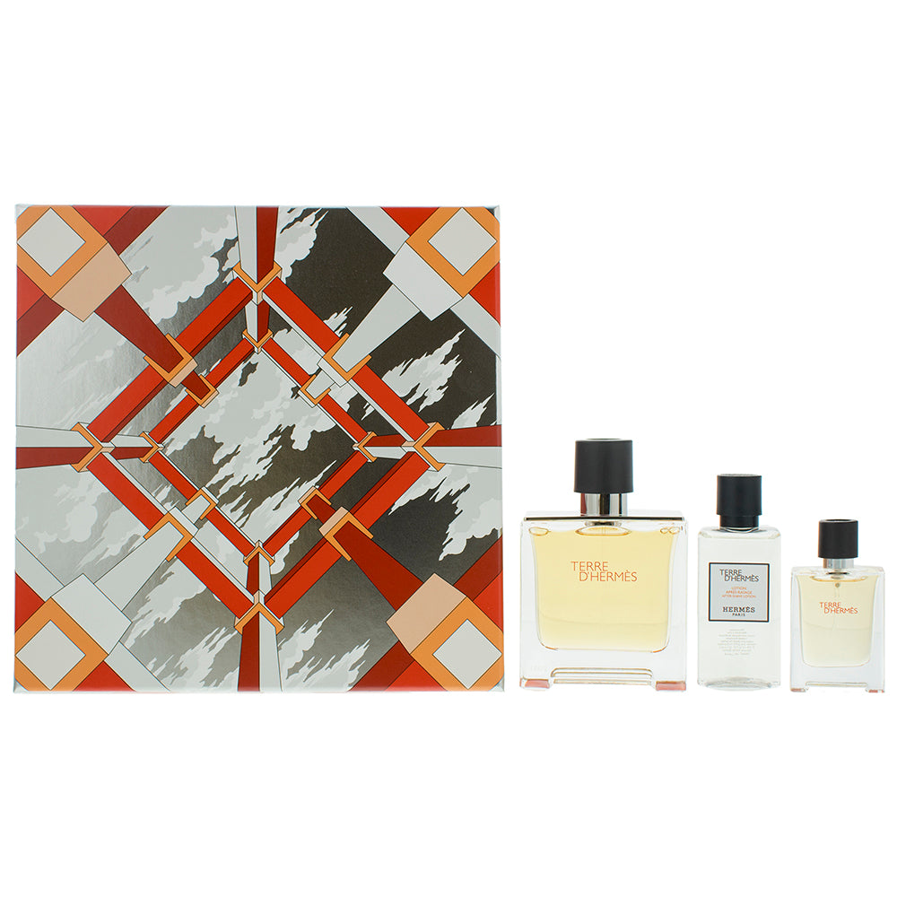Hermès Terre D'hermès Parfum 3 Pieces Gift Set