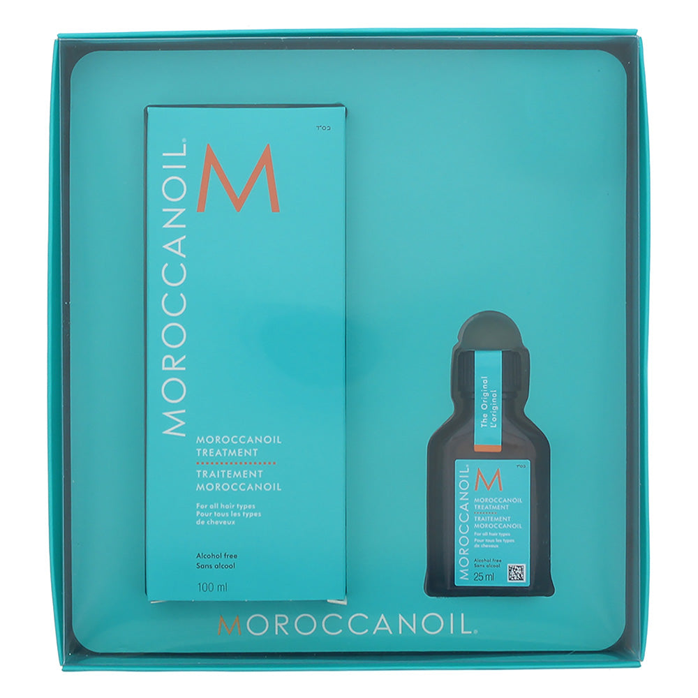 Moroccanoil 2 Piece Gift Set: Moroccanoil Treatment 100ml - Moroccanoil Treatment 25ml