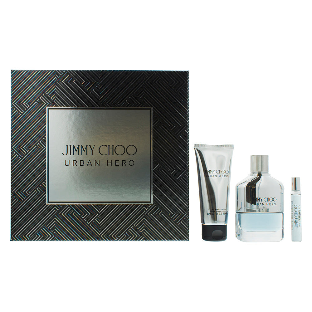 Jimmy Choo Urban Hero Eau de Parfum 3 Pieces Gift Set