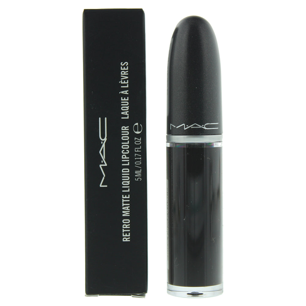 Mac Retro Matte Liquid Lipcolour Caviar Lipstick 5ml