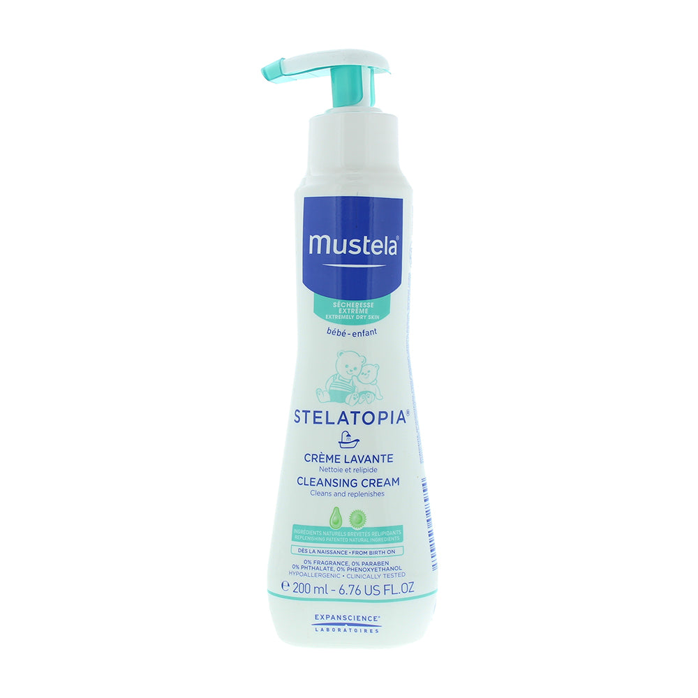 Mustela Bébé-Enfant Extremely Dry Skin Stelatopia Cleansing Cream 200ml