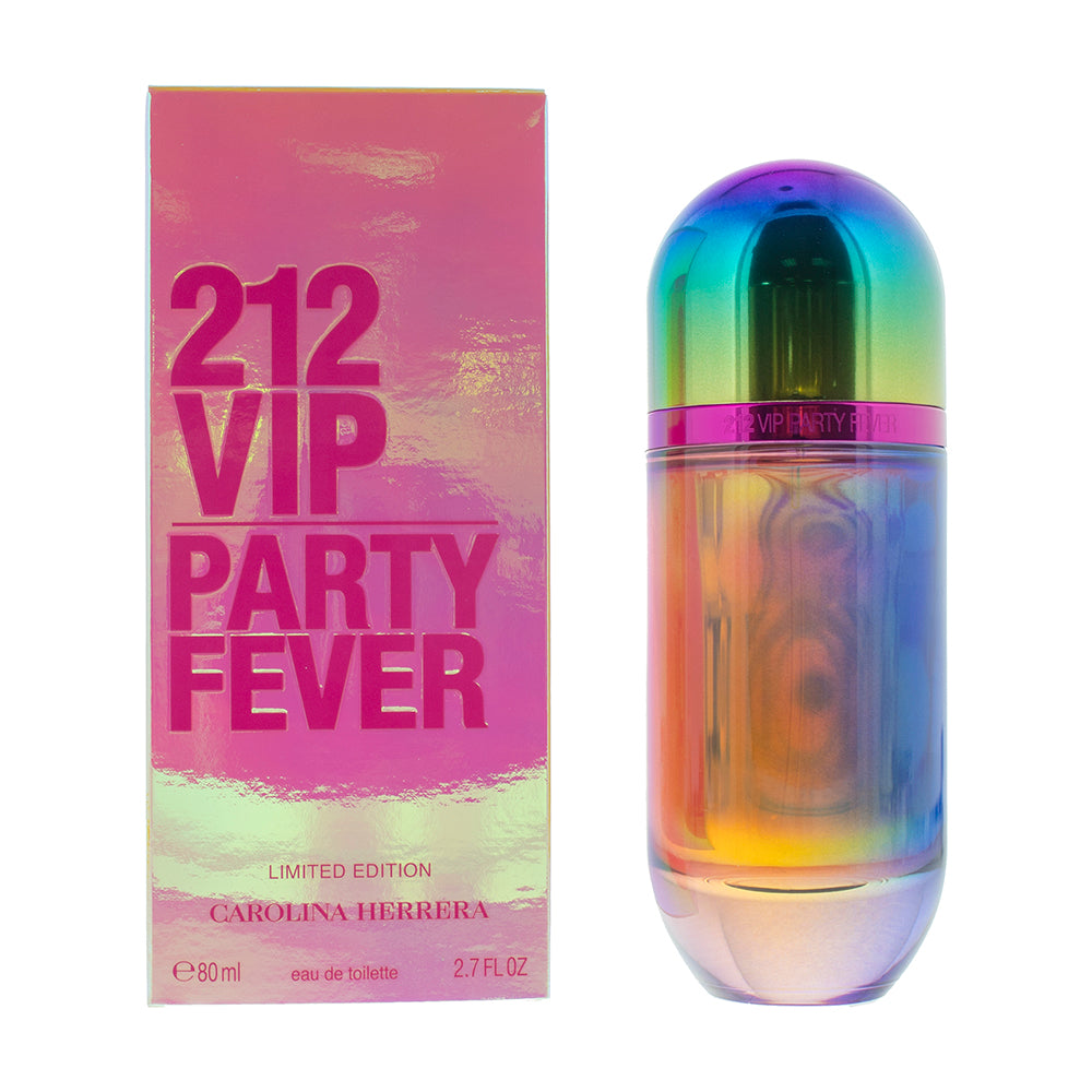 Carolina Herrera 212 Vip Party Fever Party Fever Limited Edition Eau de Toilette 80ml