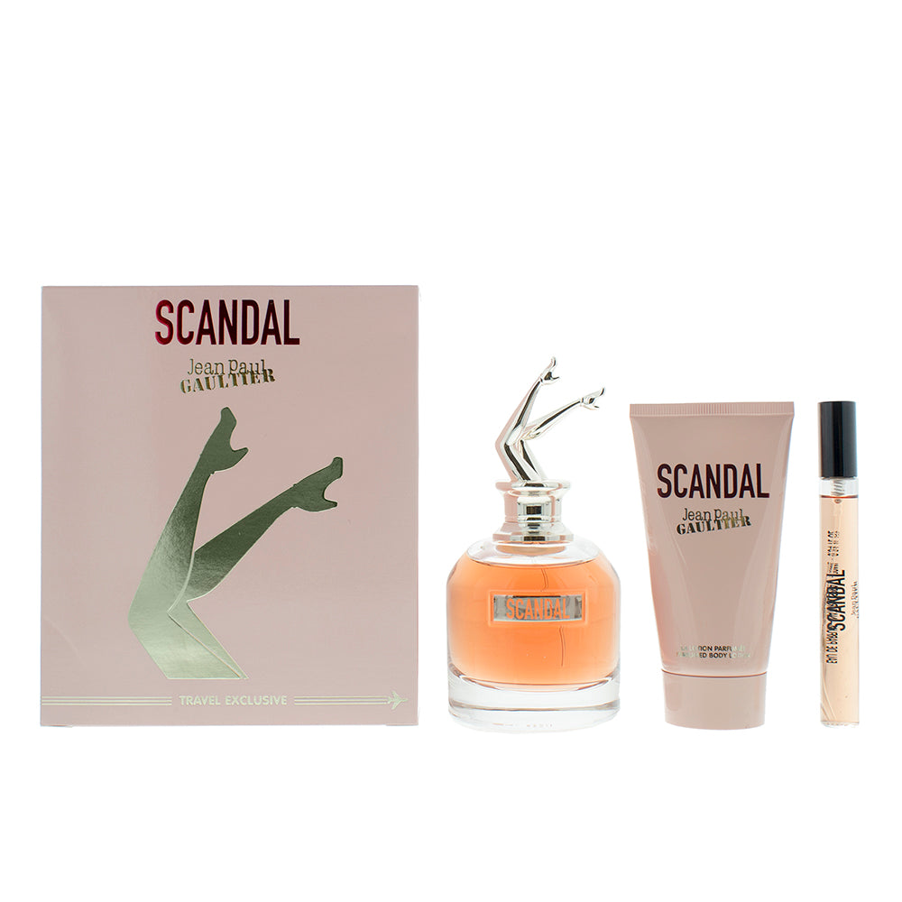 Jean Paul Gaultier Scandal Eau de Parfum 3 Pieces Gift Set