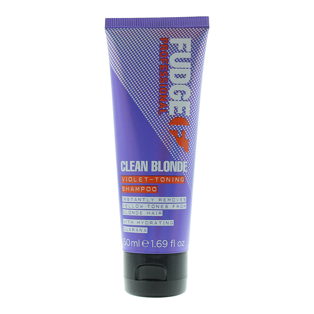 Fudge Clean Blonde Violet-Toning Shampoo 50ml