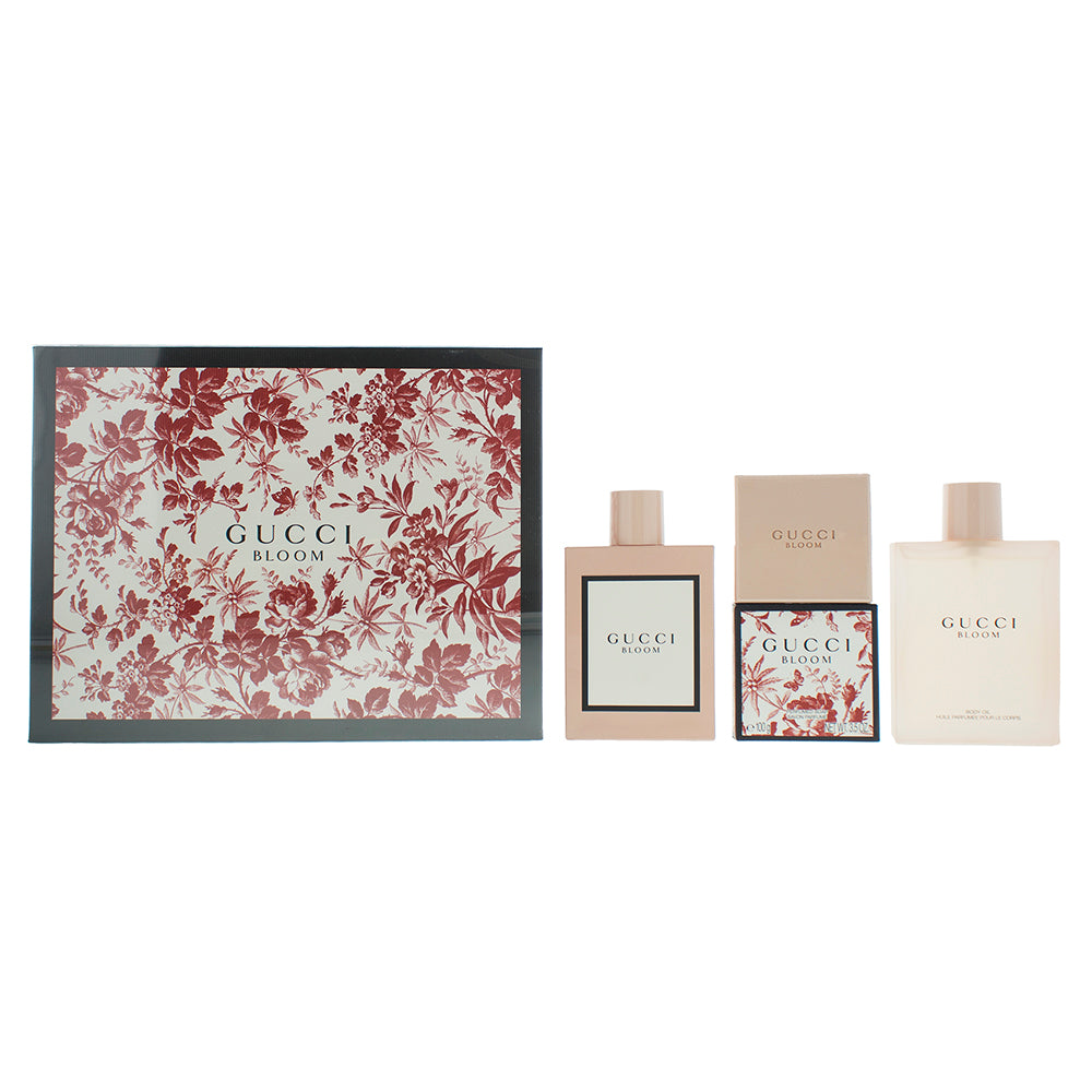Gucci Bloom Eau de Parfum 3 Pieces Gift Set