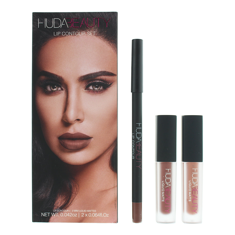 Huda Beauty Lip Contour Spice Girl & Venus Cosmetic Set 2 Pieces Gift Set