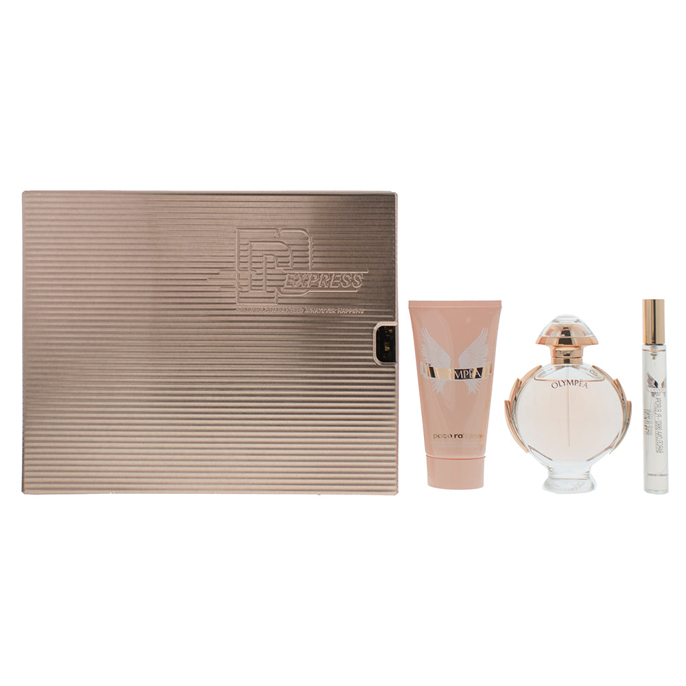 Paco Rabanne Olympéa Eau de Parfum 3 Pieces Gift Set
