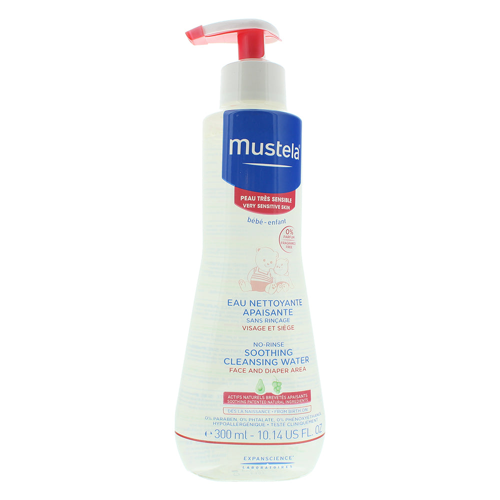 Mustela Bébé-Enfant Very Sensitive Skin Soothing Cleansing Water 300ml