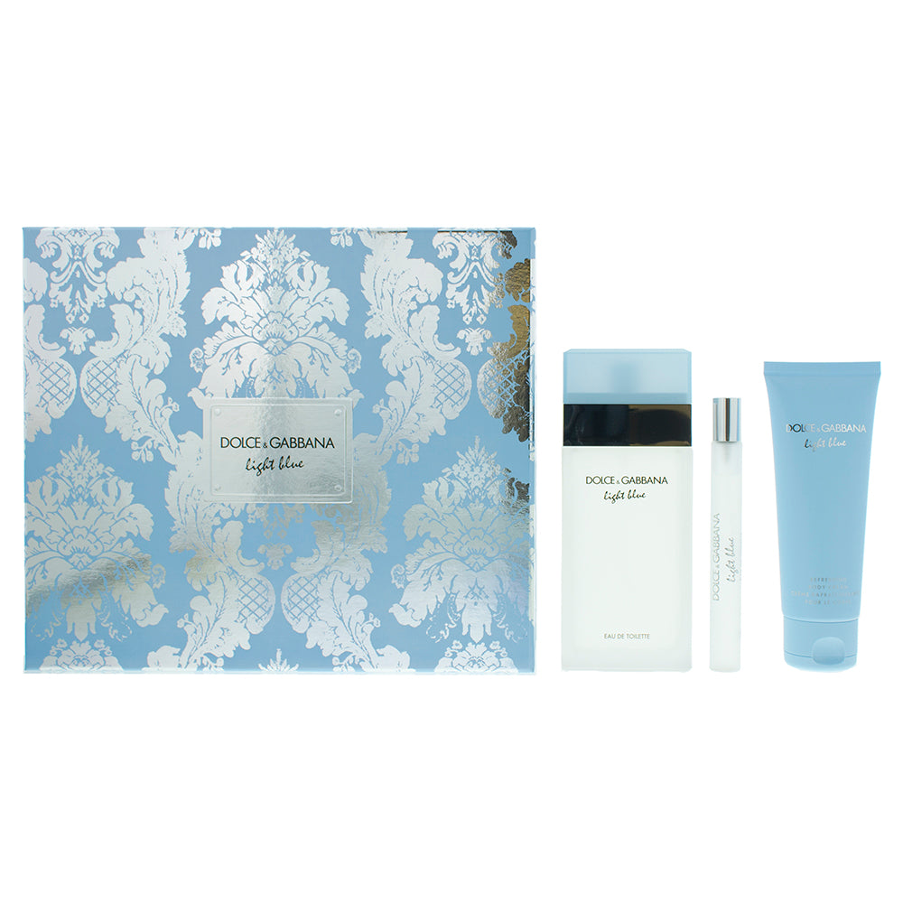 Dolce & Gabbana Light Blue Eau de Toilette 3 Pieces Gift Set