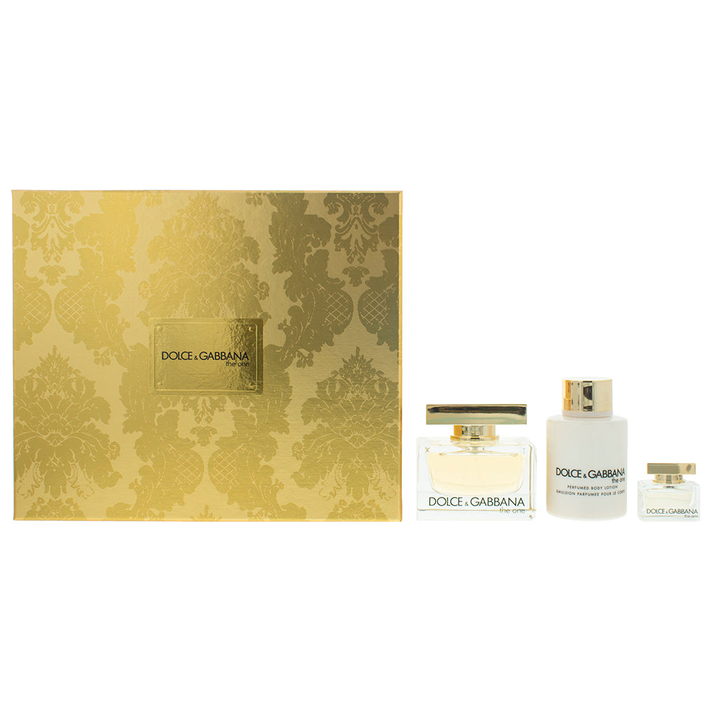 Dolce & Gabbana The One Eau de Parfum 3 Pieces Gift Set