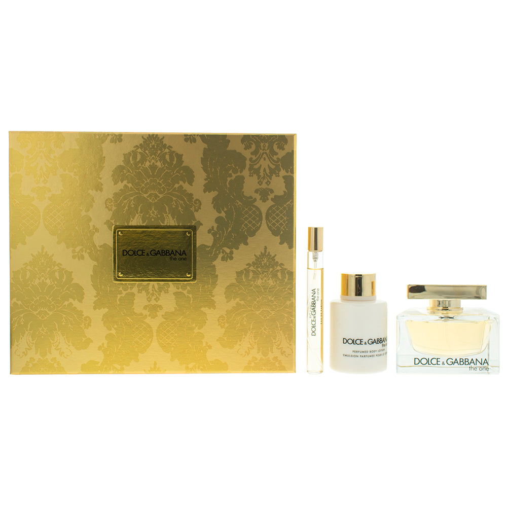 Dolce & Gabbana The One Eau de Parfum 3 Pieces Gift Set