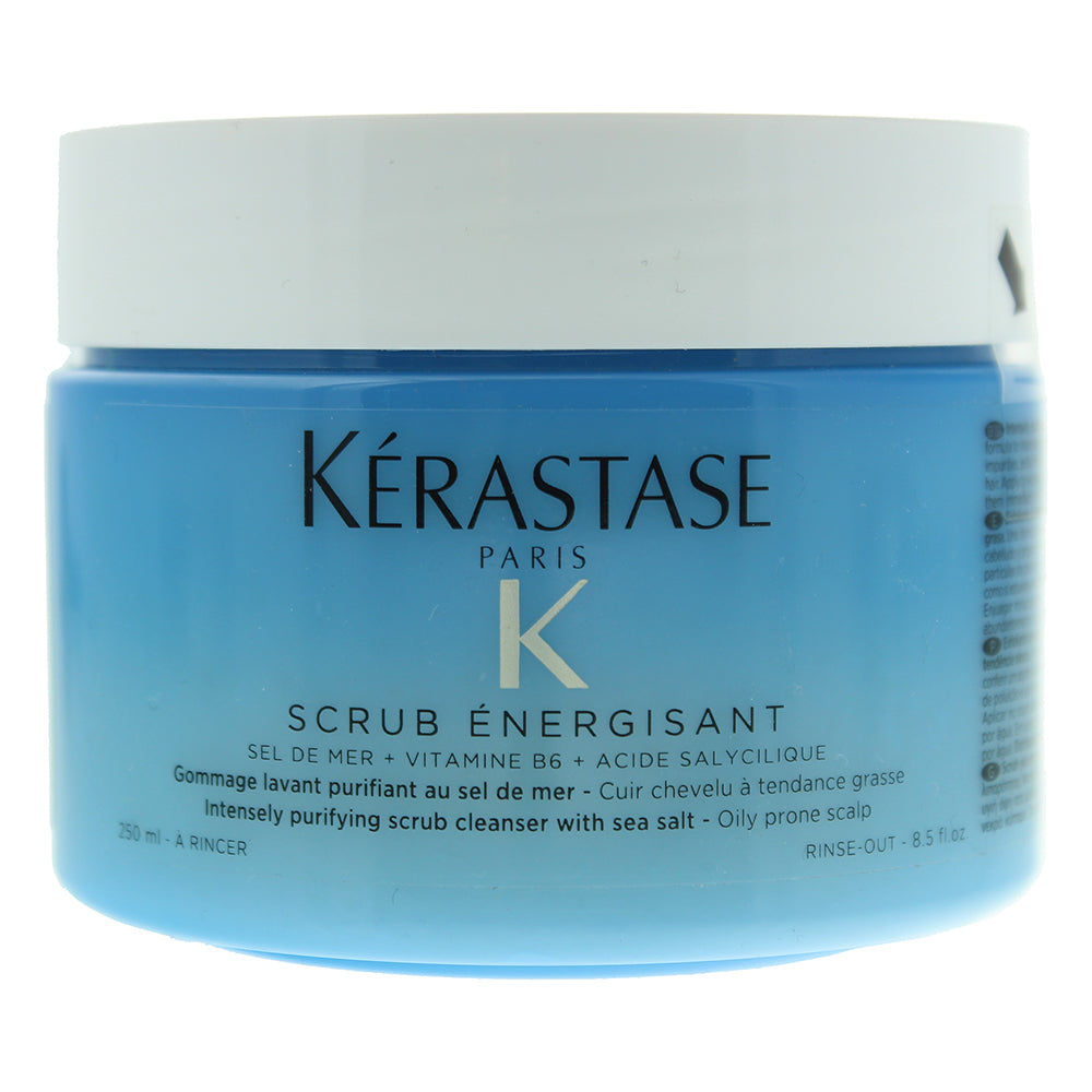 Kerastase Scrub Énergisant Intensely Purifying Cleanser Oily Prone Scalp Scrub 250ml