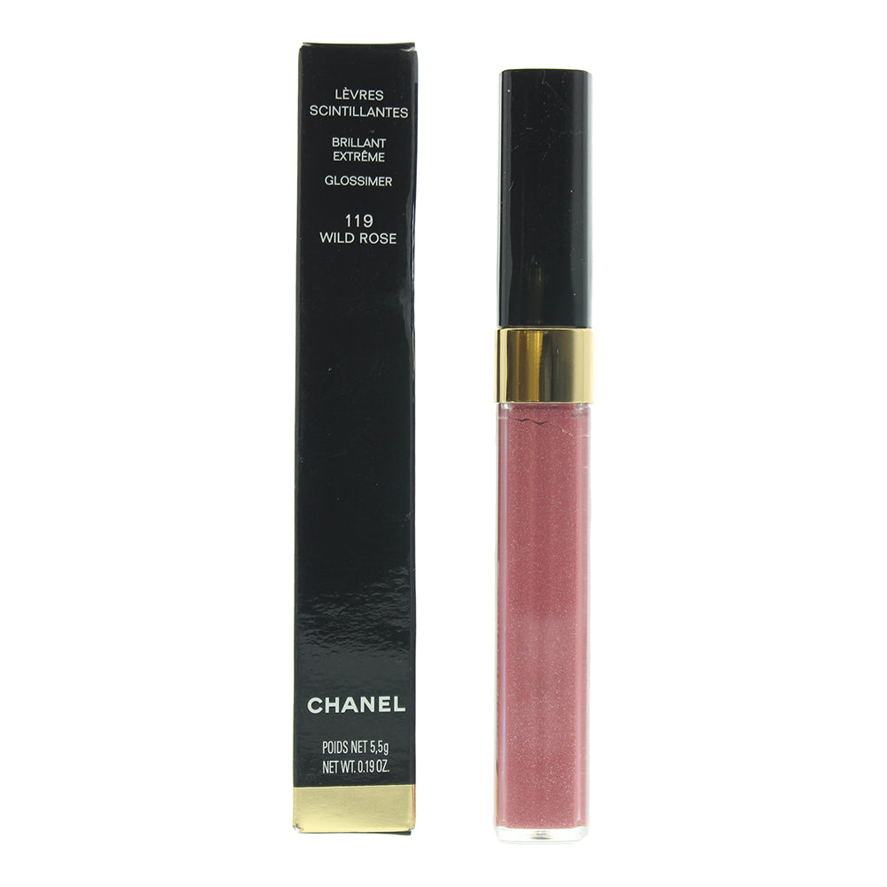 Chanel Lèvres Scintillantes 119 Wild Rose Lip Gloss 5.5g