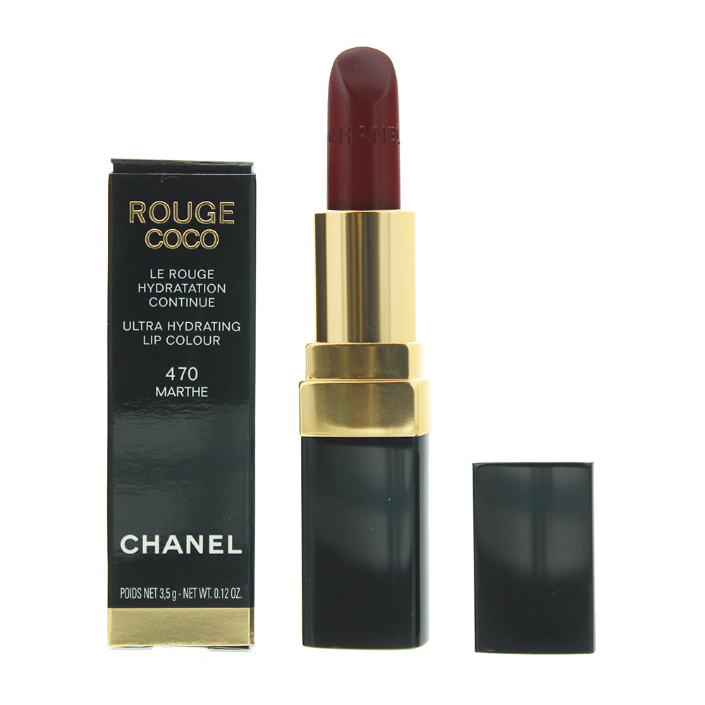 CHANEL Rouge Coco Ultra Hydrating Lip Colour, 470 Marthe at John