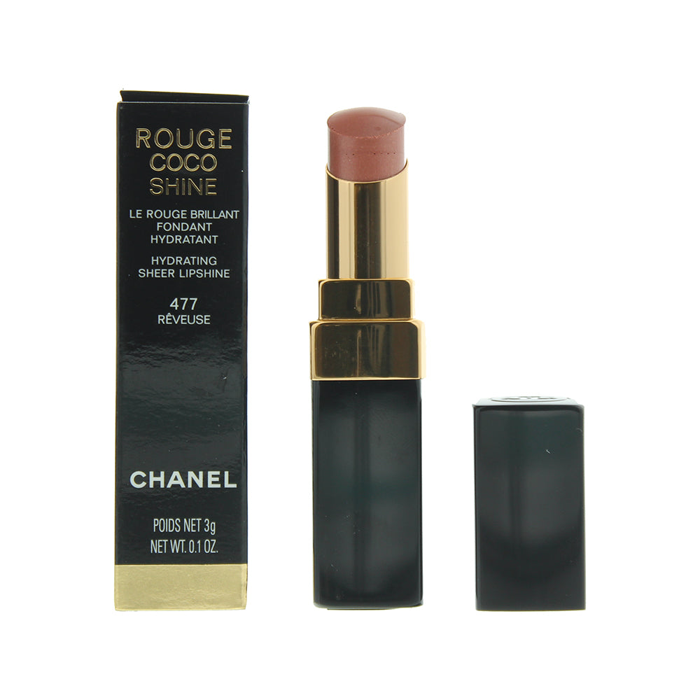 Chanel Rouge Coco Shine 477 Rèveuse Lipstick 3g