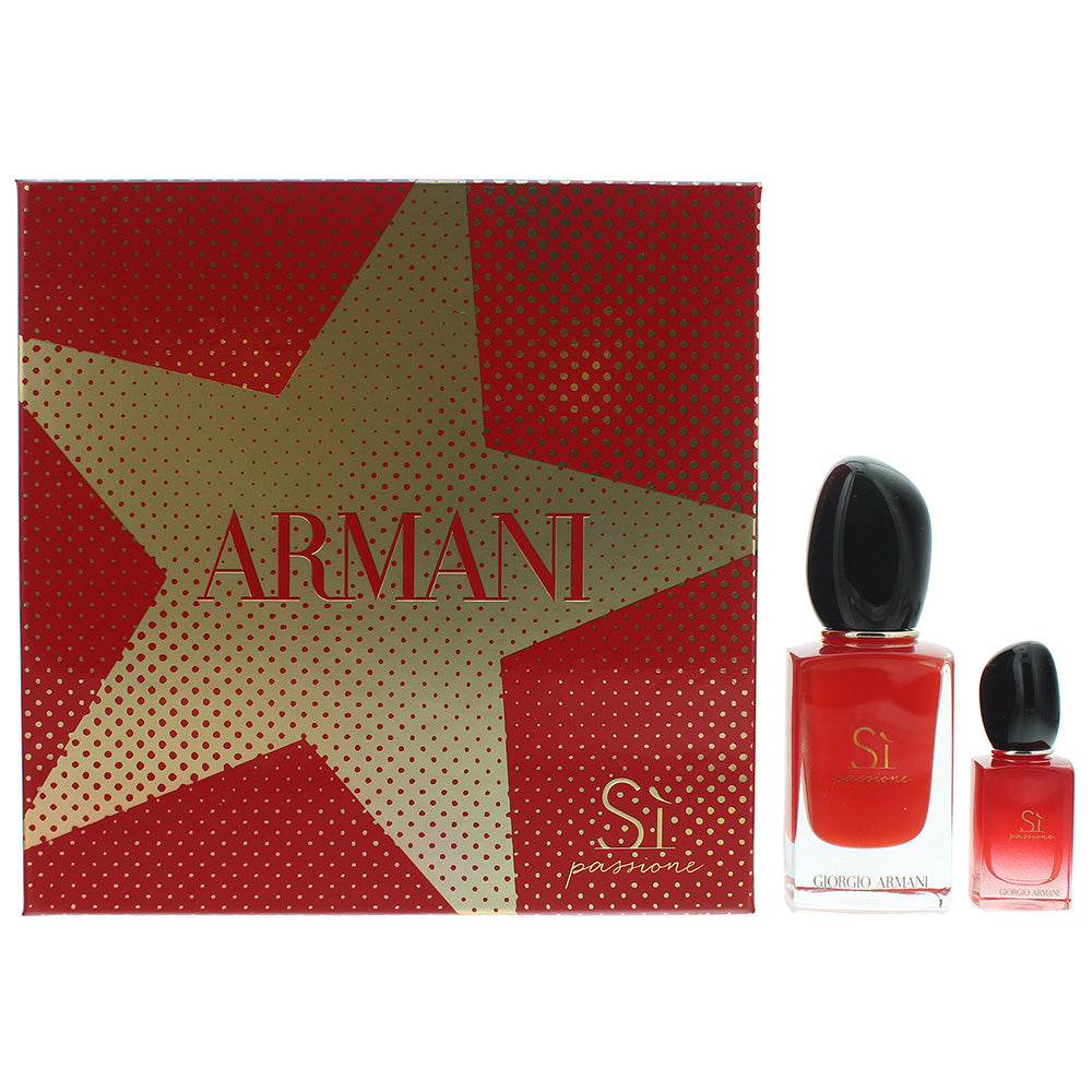 Giorgio Armani Si Passione Eau de Parfum 2 Pieces Gift Set