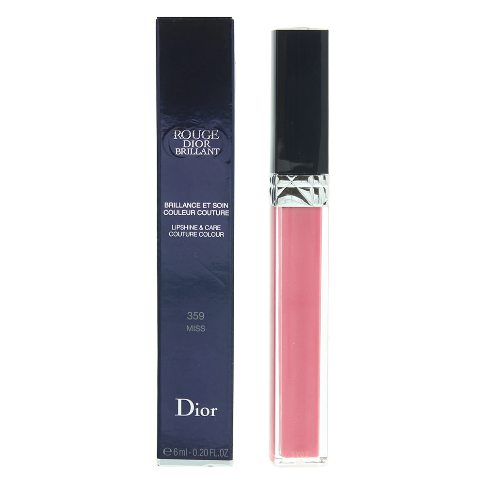 Dior Rouge Dior Brillant Lipshine & Care Couture Colour 359 Miss Lip Gloss 6ml