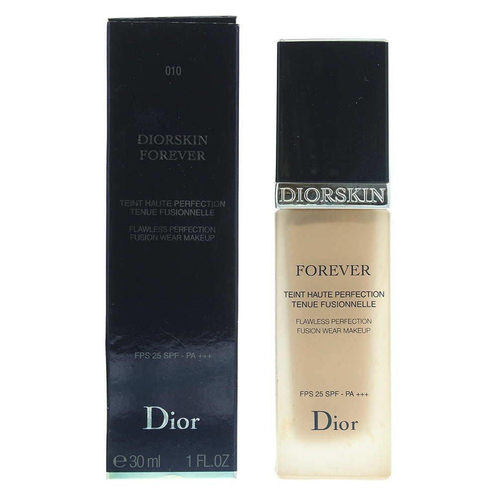 Dior Diorskin Forever Flawless Perfection Fusion Wear  010 Ivory Foundation 30ml