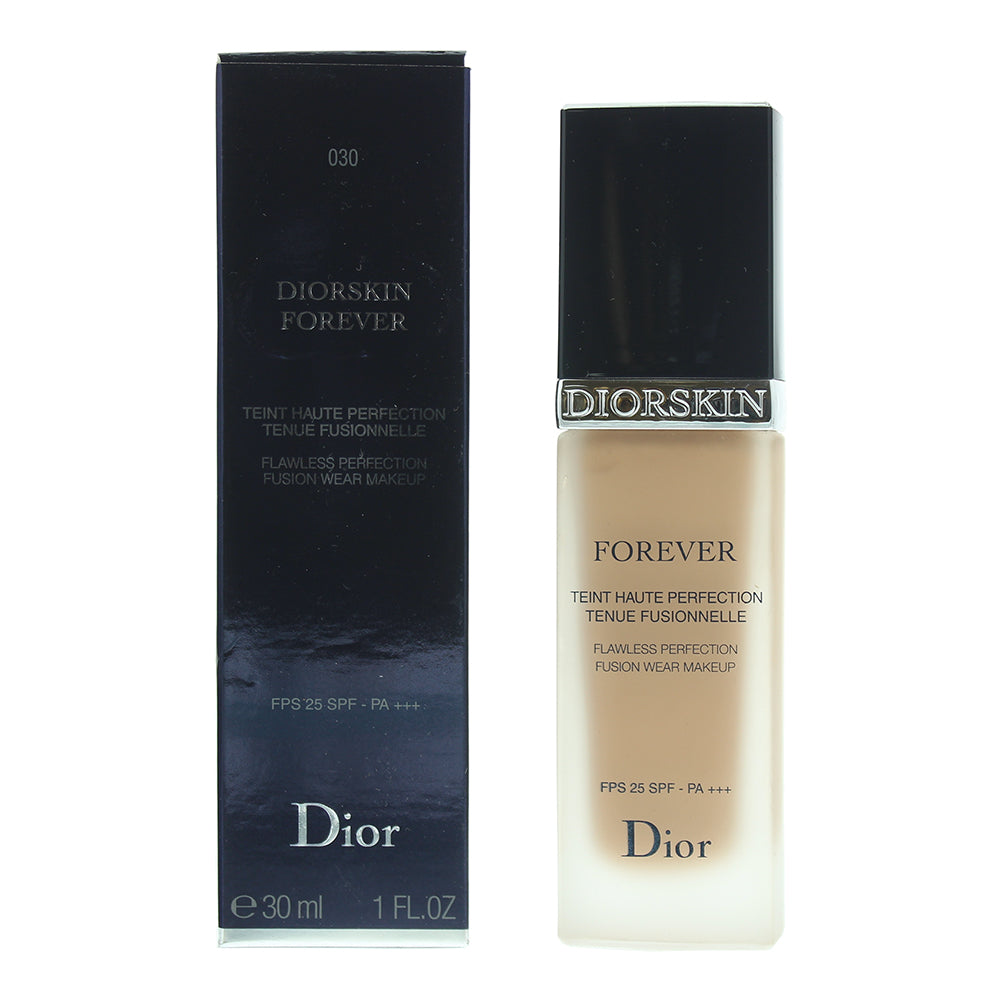Dior Diorskin Forever Flawless Perfection Fusion Wear 030 Medium Beige Foundation 30ml