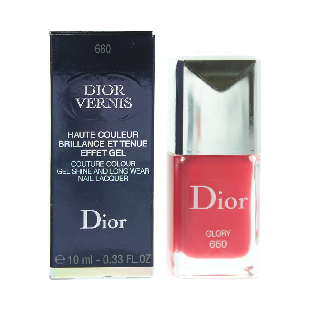 Dior Dior Vernis Couture Colour Gel Shine And Long Wear 660 Glory Nail Polish 10ml