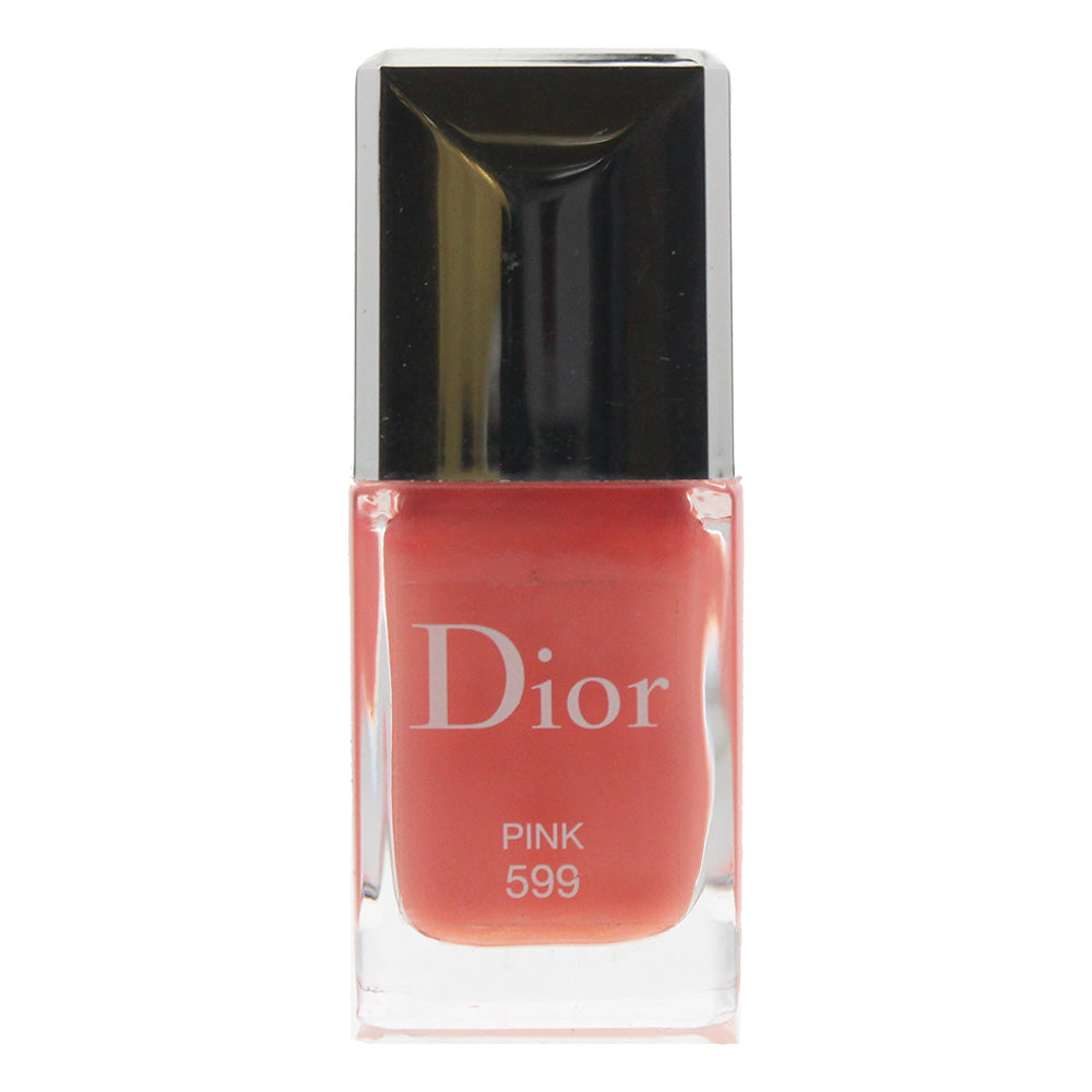 Dior Dior Vernis Couture Colour Gel Shine And Long Wear 599 Unboxed Pink Nail Polish 10ml
