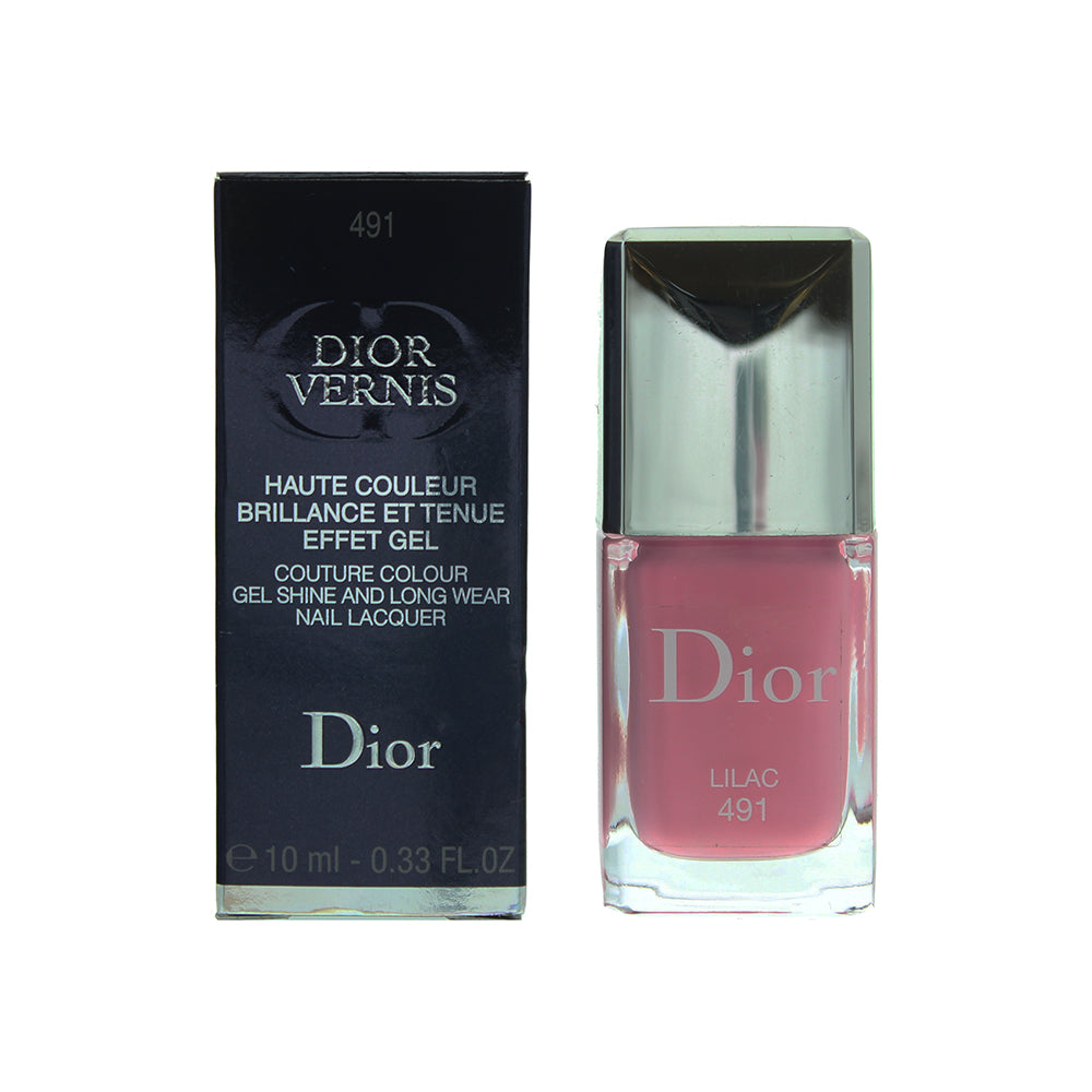 Dior Dior Vernis Couture Colour Gel Shine And Long Wear 491 Lilac Nail Polish 10ml