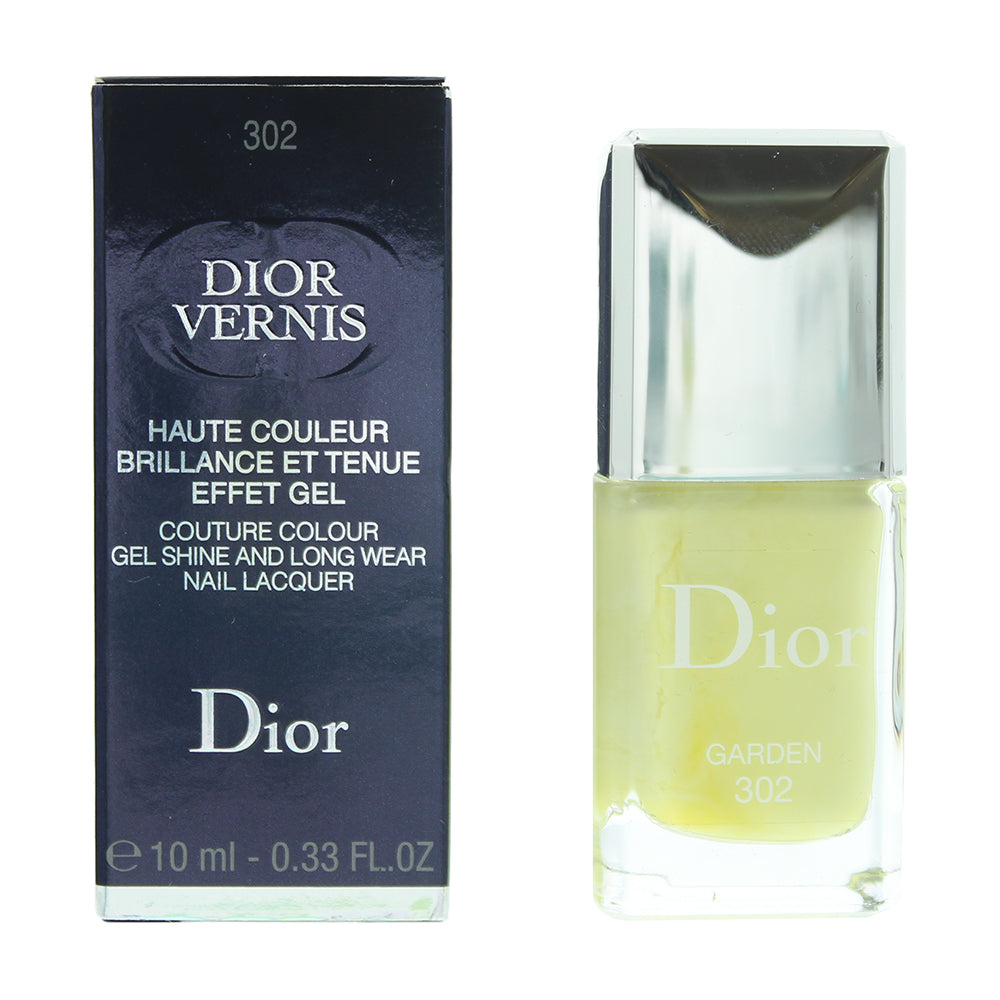 Dior Dior Vernis Couture Colour Gel Shine And Long Wear 302 Garden Nail Polish 10ml