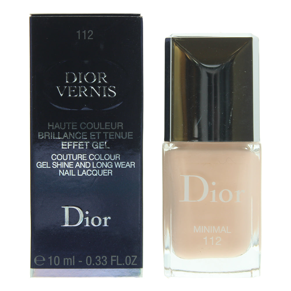 Dior Dior Vernis Couture Colour Gel Shine And Long Wear 112 Minimal Nail Polish 10ml