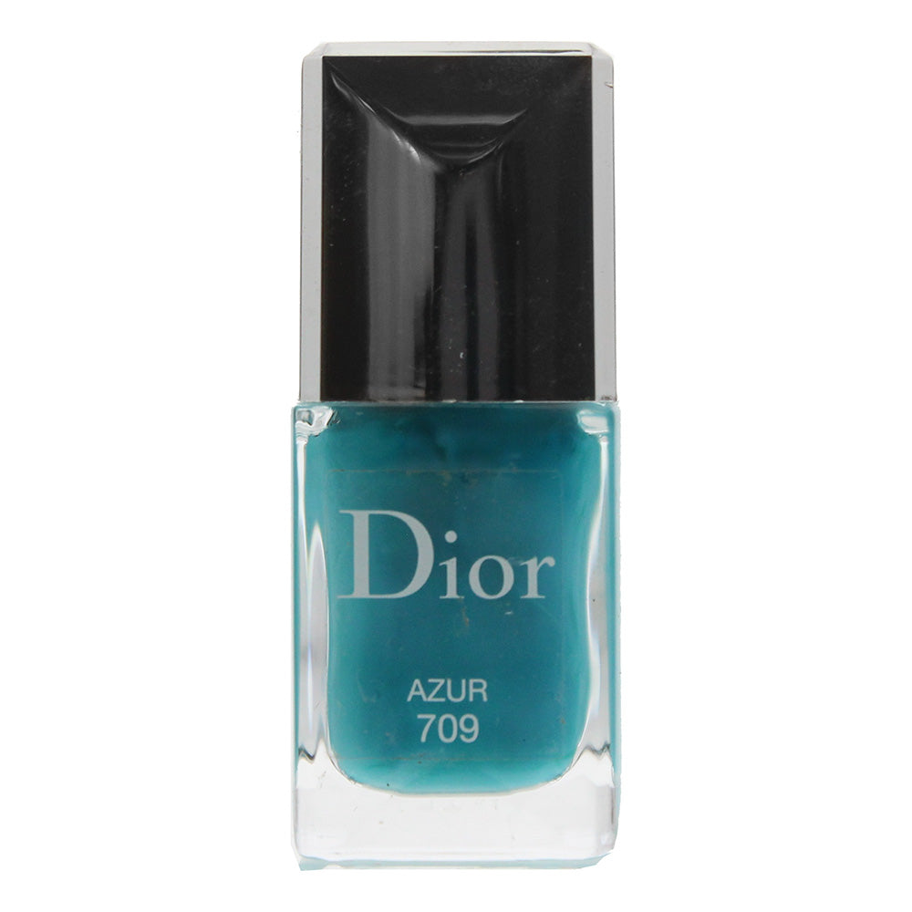 Dior Dior Vernis Couture Colour Gel Shine And Long Wear 709 Unboxed Azur Nail Polish 10ml