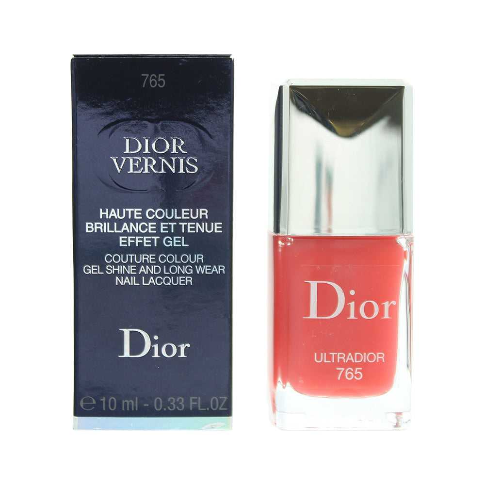 Dior Dior Vernis Couture Colour Gel Shine And Long Wear 765 Ultradior Nail Polish 10ml