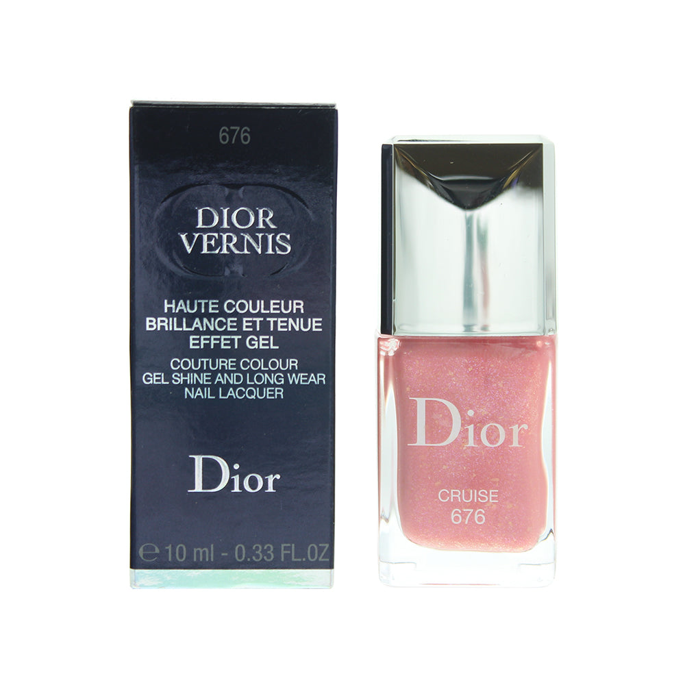 Dior Dior Vernis Couture Colour Gel Shine And Long Wear 676 Cruise Nail Polish 10ml