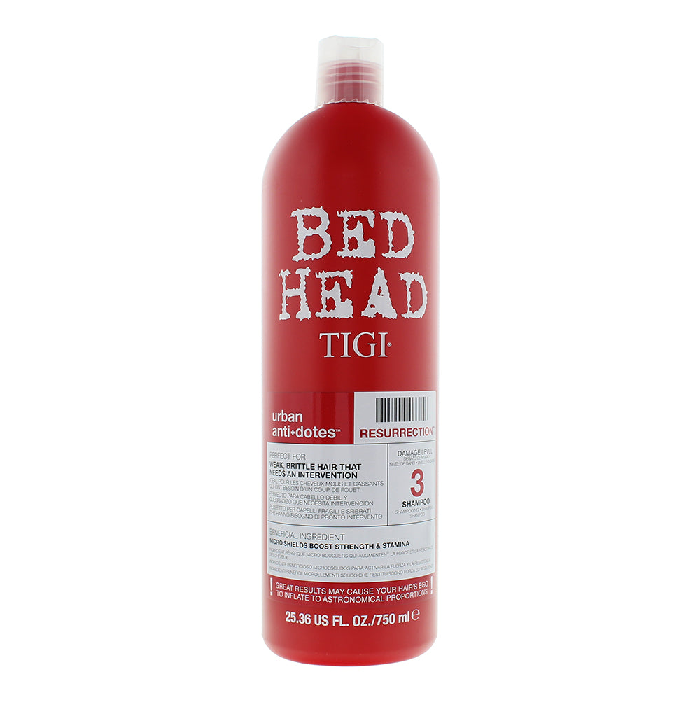 Tigi Bed Head Resurrection Damage Level 3 Shampoo 750ml