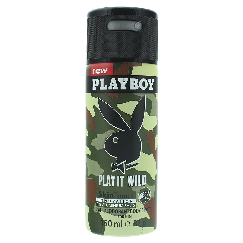 Playboy Play It Wild Deodorant Spray 150ml