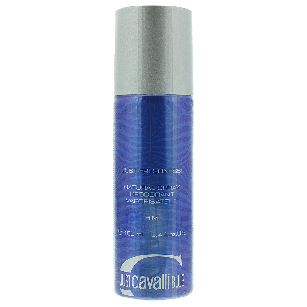 Roberto Cavalli Just Cavalli Blue Deodorant Spray 100ml