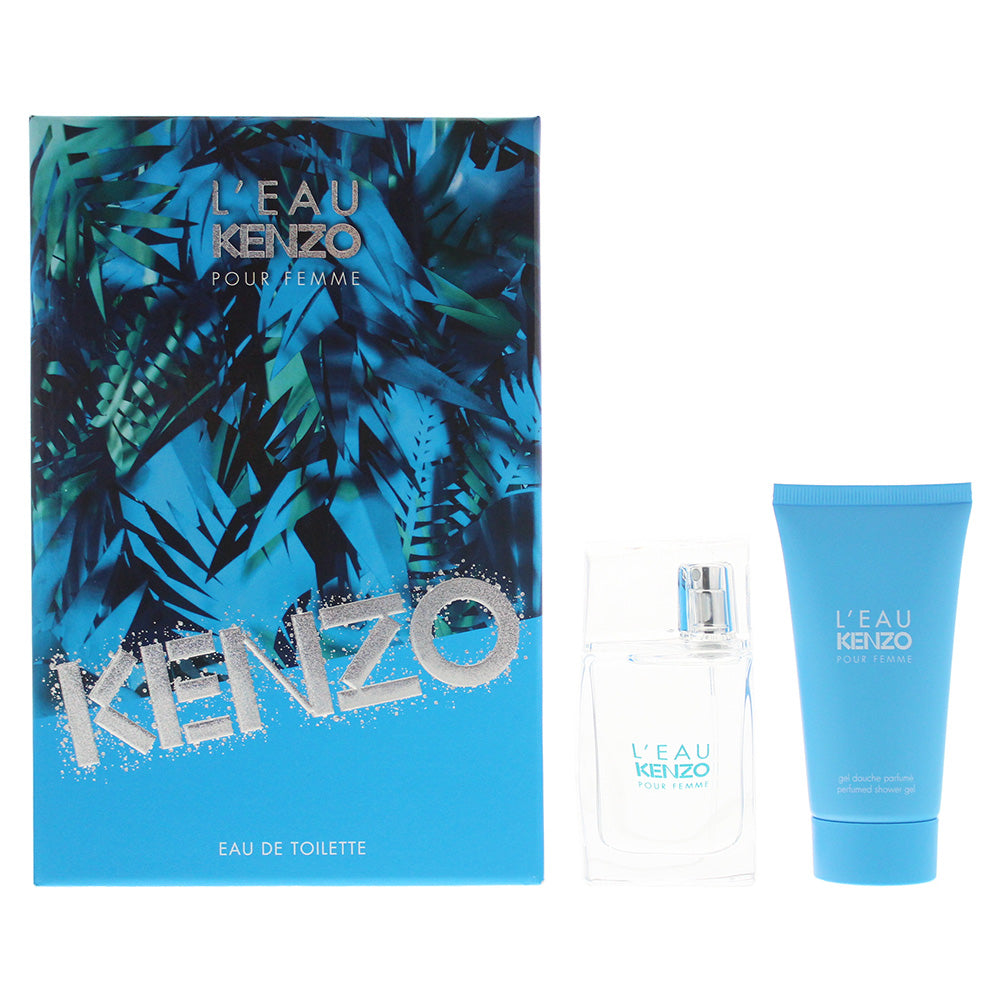 Kenzo L'eau Par Kenzo Pour Femme Eau de Toilette 2 Pieces Gift Set