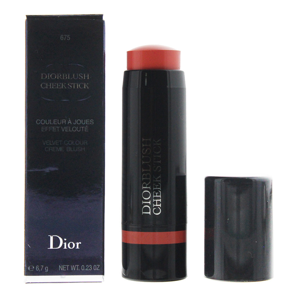Dior Diorblush Cheek Stick Velvet Colour Creme 675 Cosmopolite Coral Blusher 6.7g