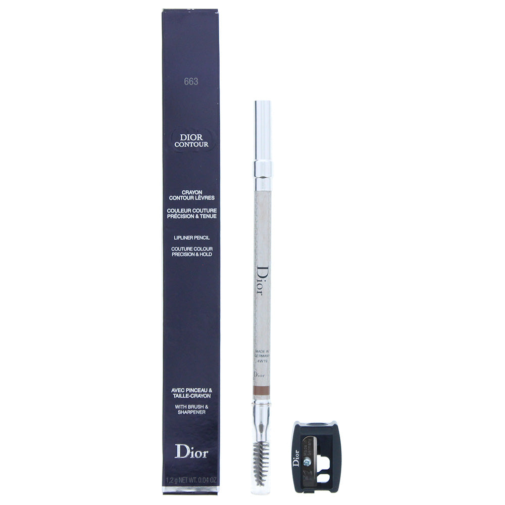 Dior Dior Contour Lipliner With Brush & Sharpener 662 Elite Pink Lip Pencil 1.2g