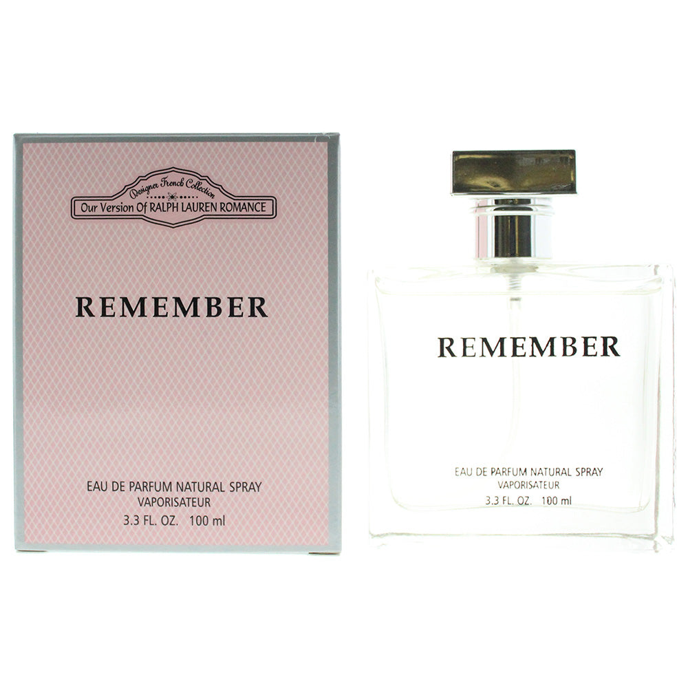 Designer French Collection Remember Eau de Parfum 100ml