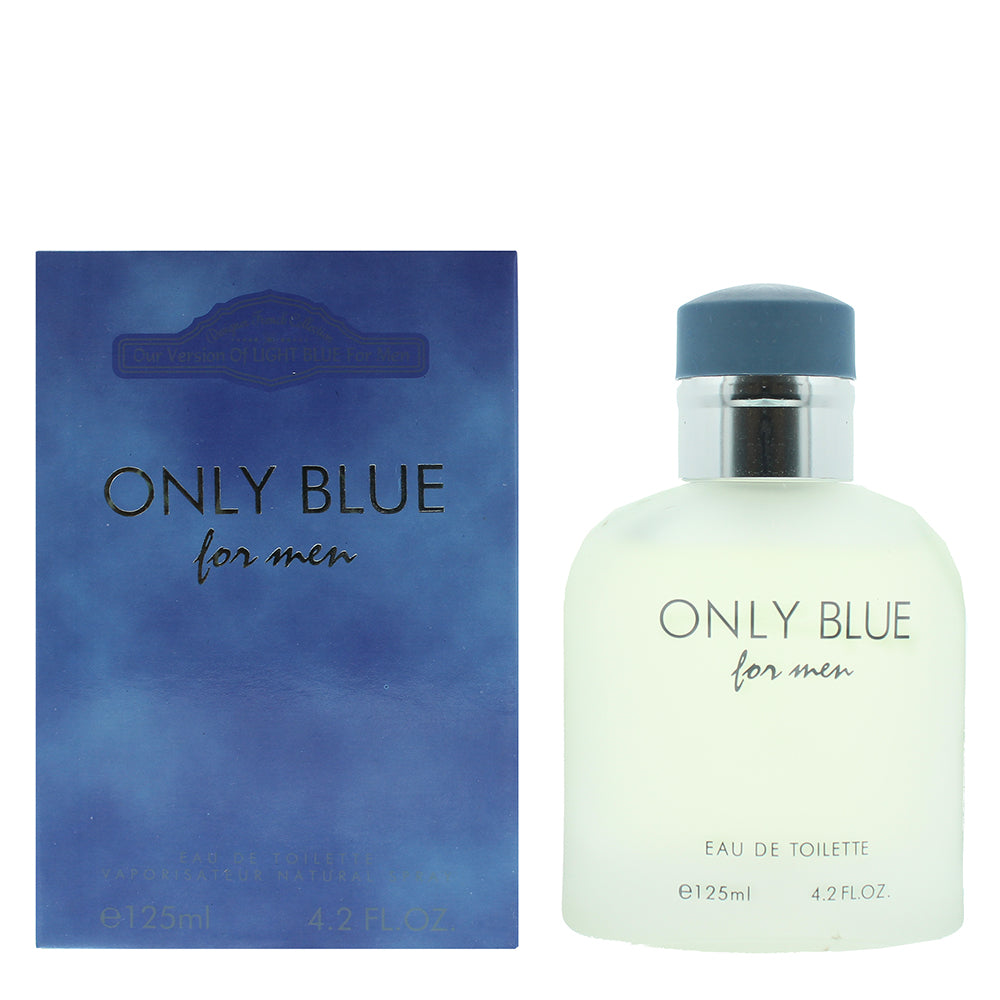 Designer French Collection Only Blue For Men Eau de Toilette 125ml
